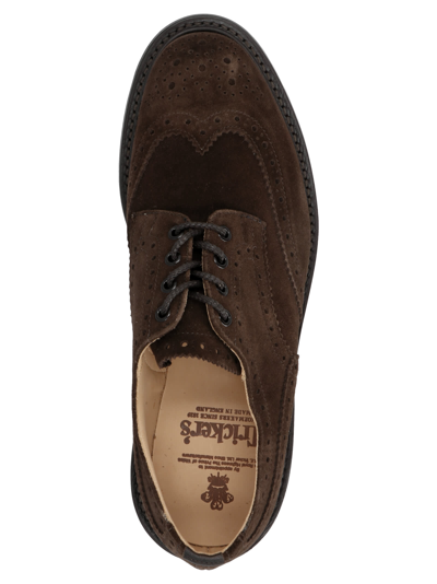 Shop Tricker's Bourton Lace-up Shoes In Brown