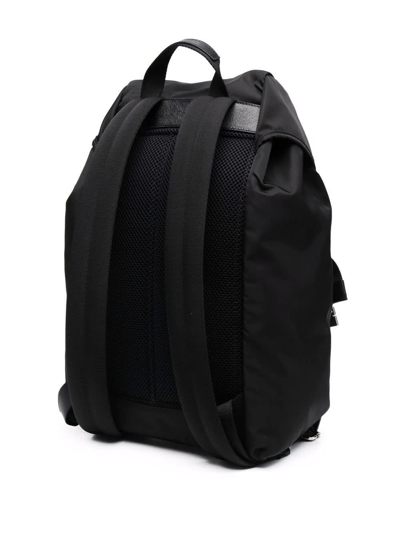 Shop Givenchy Man Backpack In Black Nylon With 4g Applications