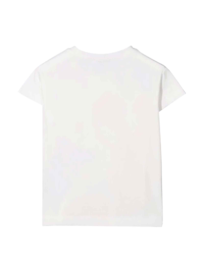 Shop Monnalisa White T-shirt With Tweety Bird Print