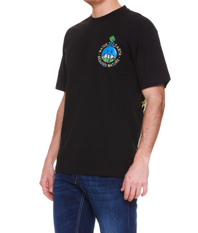 Shop Market Water The Planet T-shirt In Black