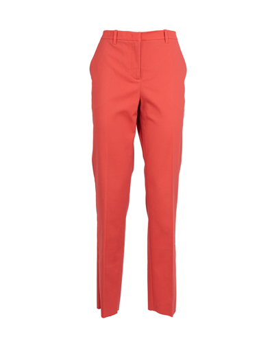 Shop Emporio Armani 7/8 Trousers In Rosa