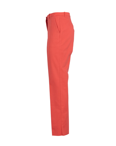 Shop Emporio Armani 7/8 Trousers In Rosa