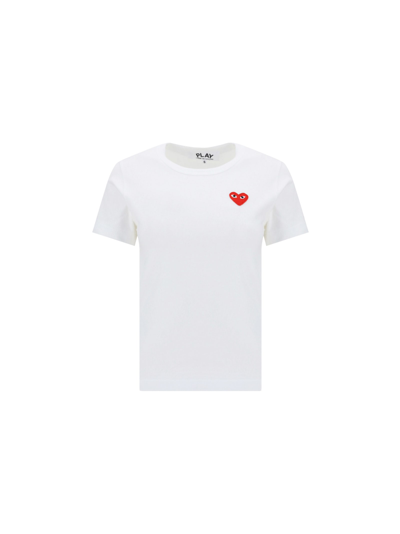 Shop Comme Des Garçons Play Heart Logo T-shirt