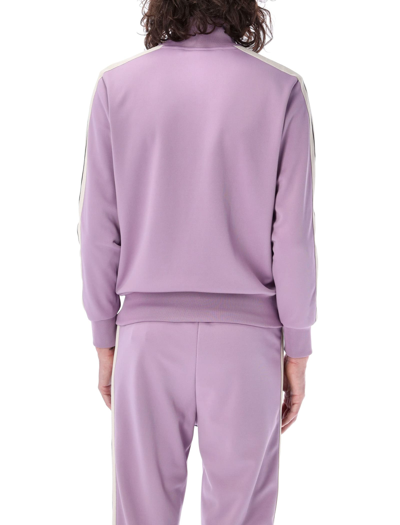 Shop Palm Angels Classic Track Jacket In Lilac