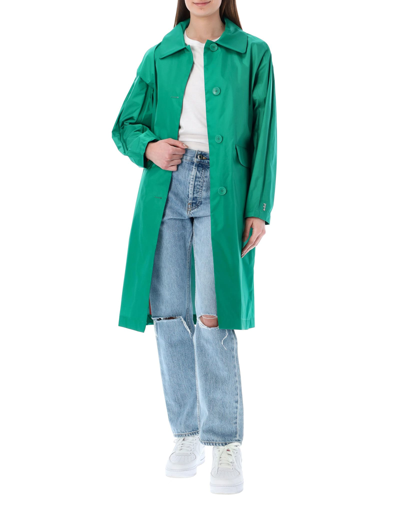 Shop Add Oversize Coat In Emerald