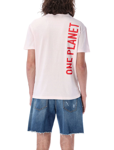 Shop Dsquared2 Smiley T-shirt In Petal Pink