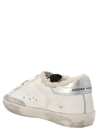 Shop Golden Goose Old School Sneakers In White