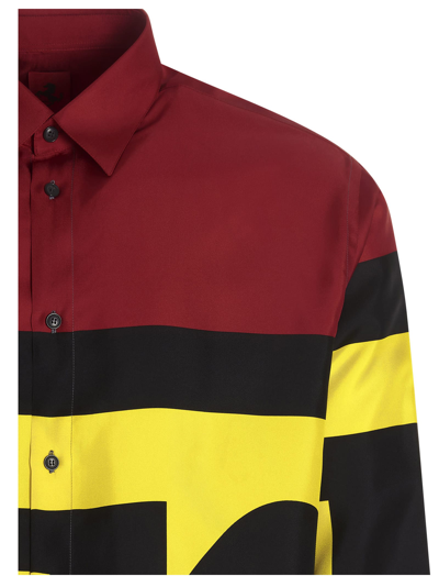 Shop Ferrari Silk Shirt In Multicolor