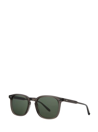 Shop Garrett Leight Ruskin Sun Bio Charcoal/bio G15 Sunglasses
