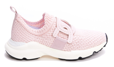 Shop Tod's Slip-on Sneakers In Pink