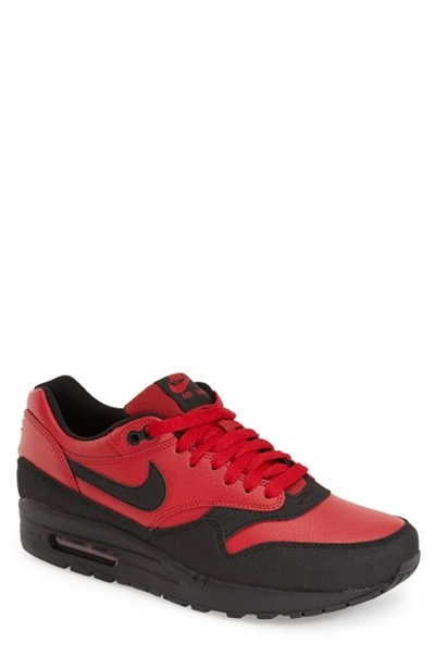 Nike 'air Max 1 Ltr' Sneaker (men) In Gym Red/ Black