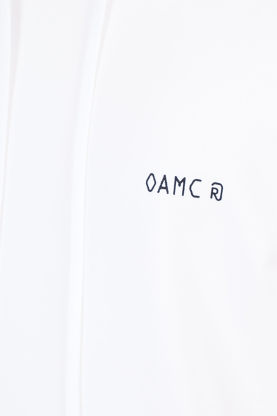Shop Oamc Dusk Sweatshirt In White Cotton In Bianco