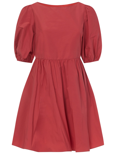 Shop Red Valentino Dress In Red