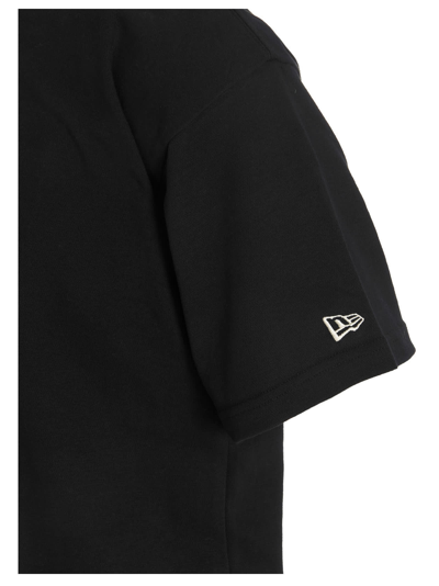 Shop Yohji Yamamoto T-shirt Wide Logo In Black
