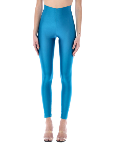 Shop The Andamane Holly High-rise Leggings In Teal