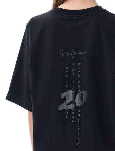 Shop Y-3 20th Anniversary T-shirt In Black