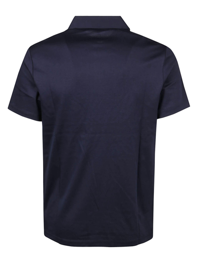 Shop Michael Kors Sleek Polo Shirt In Midnight