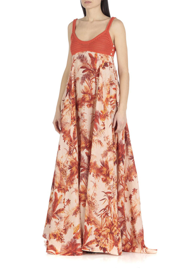 Shop Alanui Hookipa Toile De Jouy Maxi Dress