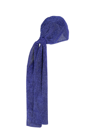 Shop Oseree Turban In Blu