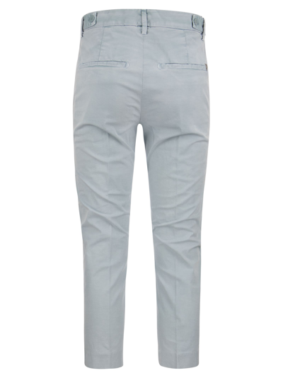 Shop Dondup Ariel - Chino Trousers In Celeste