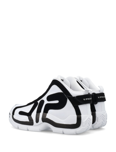 Shop Y/project Fila Yp Grant Hill In White Black