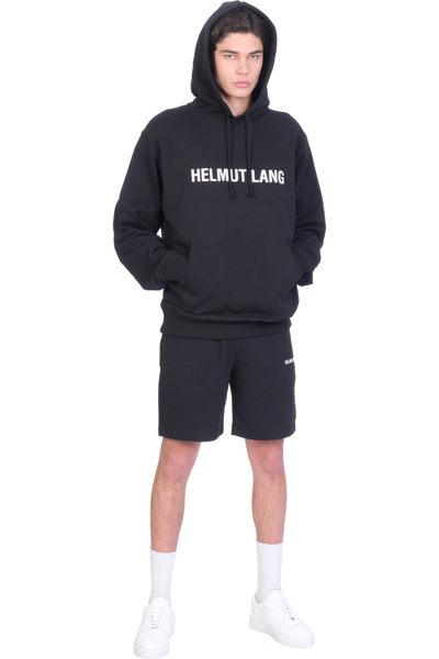 Shop Helmut Lang Sweatshirt In Black Cotton