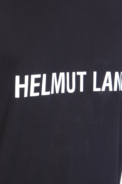 Shop Helmut Lang T-shirt In Black Cotton