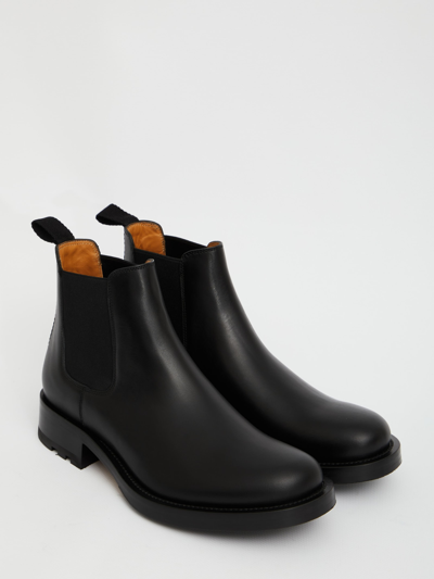 Shop Valentino Beatle Roman Stud Boots In Black