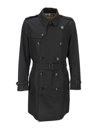 Shop Burberry Mid-length Kensington Heritage Trench Coat