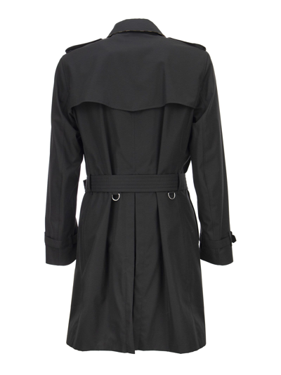 Shop Burberry Mid-length Kensington Heritage Trench Coat