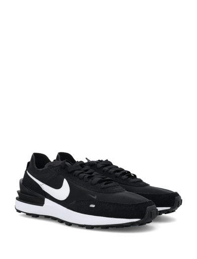 Shop Nike Waffle One In Black