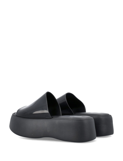 Shop Melissa Becky Platform Sandals In Black