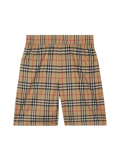 Shop Burberry Debson Check In Archive Beige