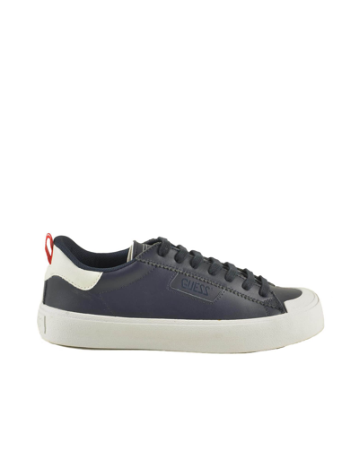 Shop Guess Mens Blue / White Sneakers