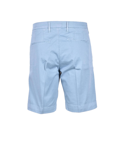 Shop Entre Amis Mens Sky Blue Bermuda Shorts