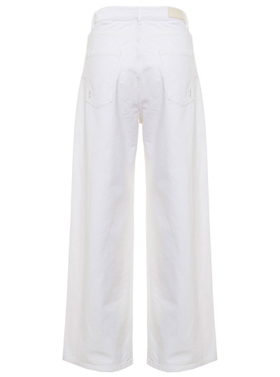 Shop Icon Denim Danielle Flare White Jeans