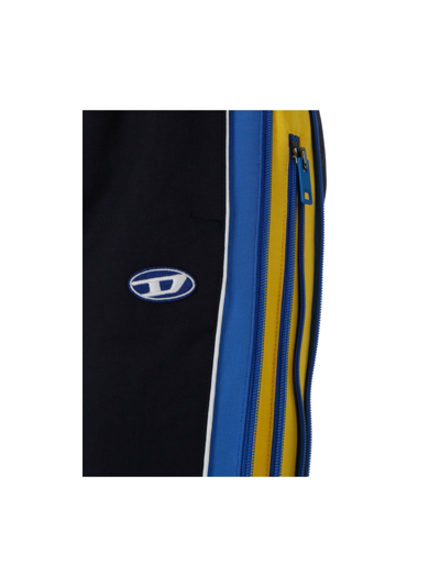 Shop Diesel P-zampock Pants In Blue