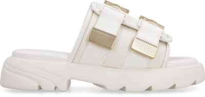 Shop Bottega Veneta Flash Slides In Multicolor