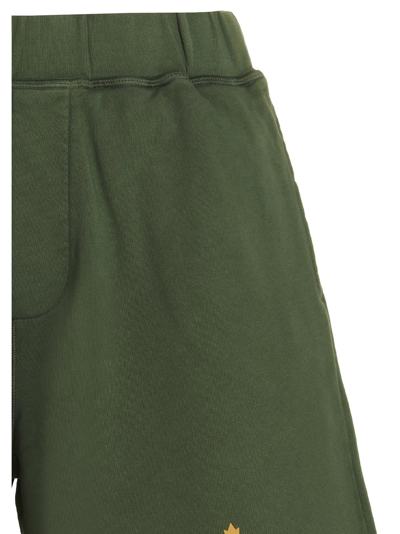 Shop Dsquared2 One Life One Planet Bermuda Shorts In Chlorophyll