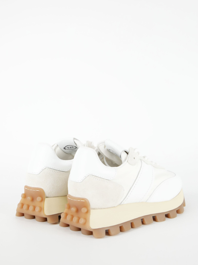 Shop Tod's 1t Sneakers In White