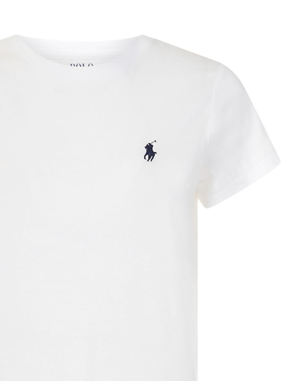 Shop Polo Ralph Lauren T-shirt In White