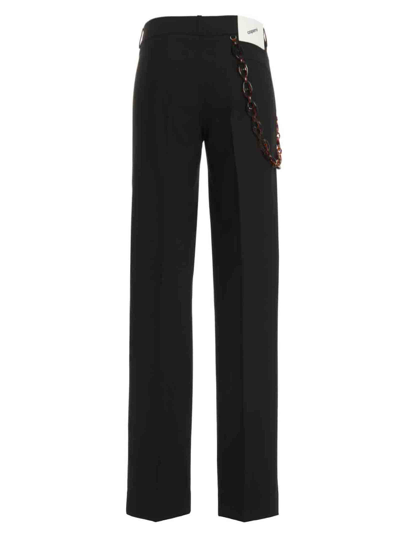 Shop Coperni Chain Pants In Black