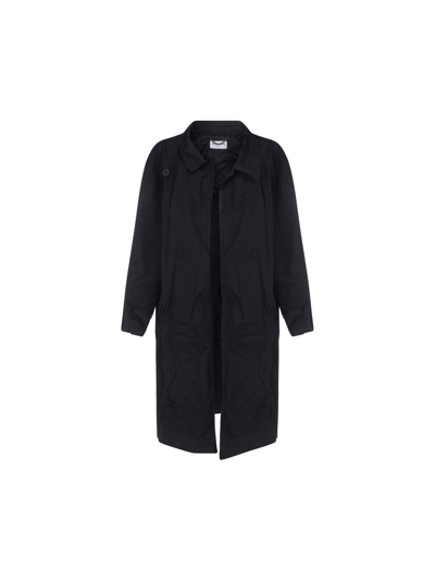 Shop Balenciaga Coat In Nero