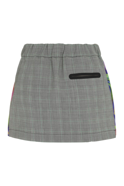Shop Emporio Armani Sustainability Project - Prince-of-wales Checked Skirt