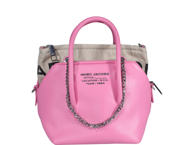Shop Marc Jacobs Mini Satchel Handbag In Morning Glory