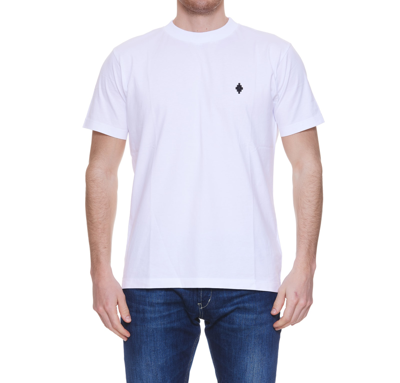 Shop Marcelo Burlon County Of Milan Cross T-shirt Marcelo Burlon In White/black