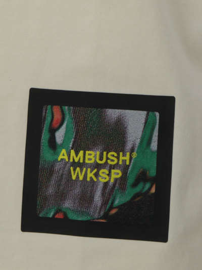 Shop Ambush Wksp T-shirt In Black