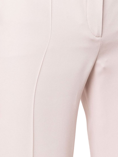 Shop Alberta Ferretti Rose Pink Trousers In Rosa