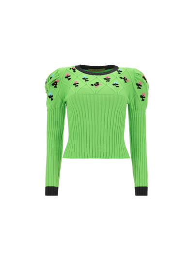 Shop Cormio Oma 20 Sweater In Verde