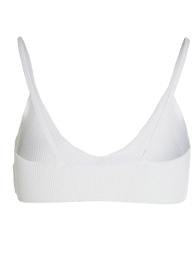 Shop Low Classic Knit Bra Top In White